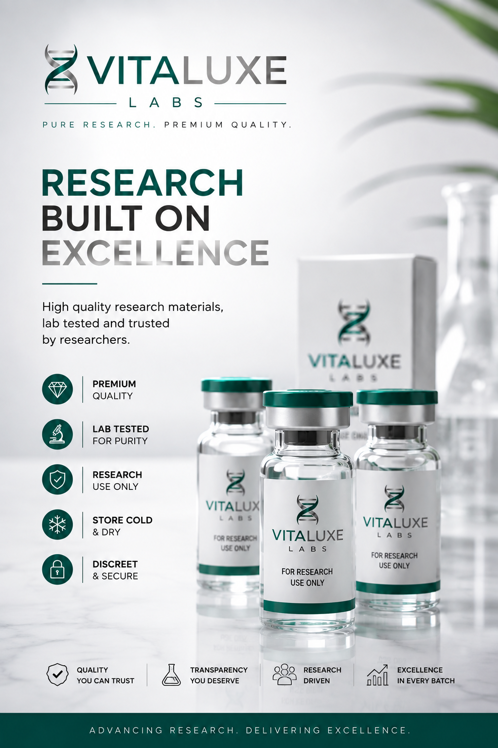 RESEARCH BUILT ON EXCELLENCE.